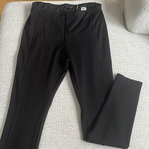 Tahari Black High Waist Ponte Knit Leggings